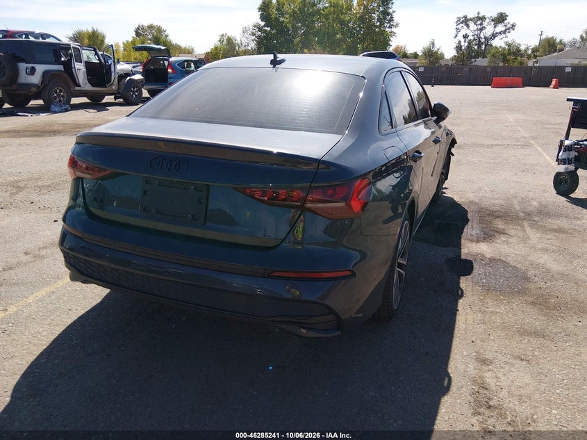Vin: waugudgy0sa051448, lot: 46785388, audi a3 premium 40 tfsi quattro s tronic 20254