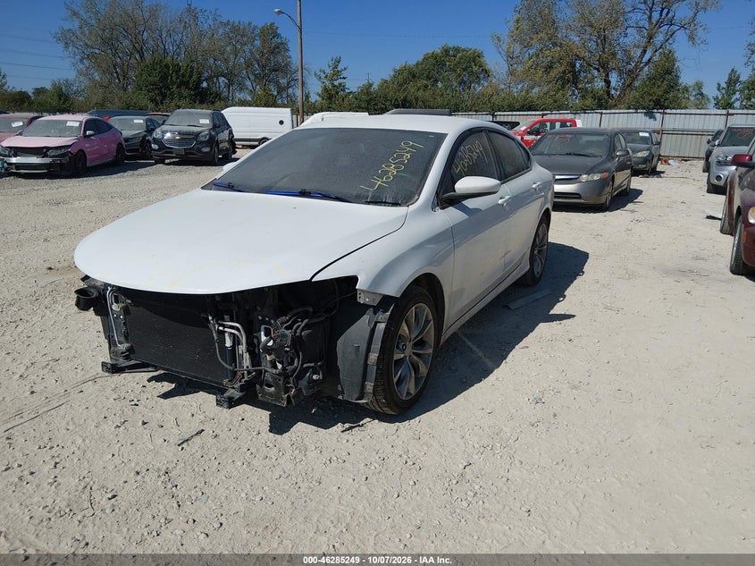 Vin: 1c3cccbb5fn511725, lot: 46785395, chrysler 200 s 20152
