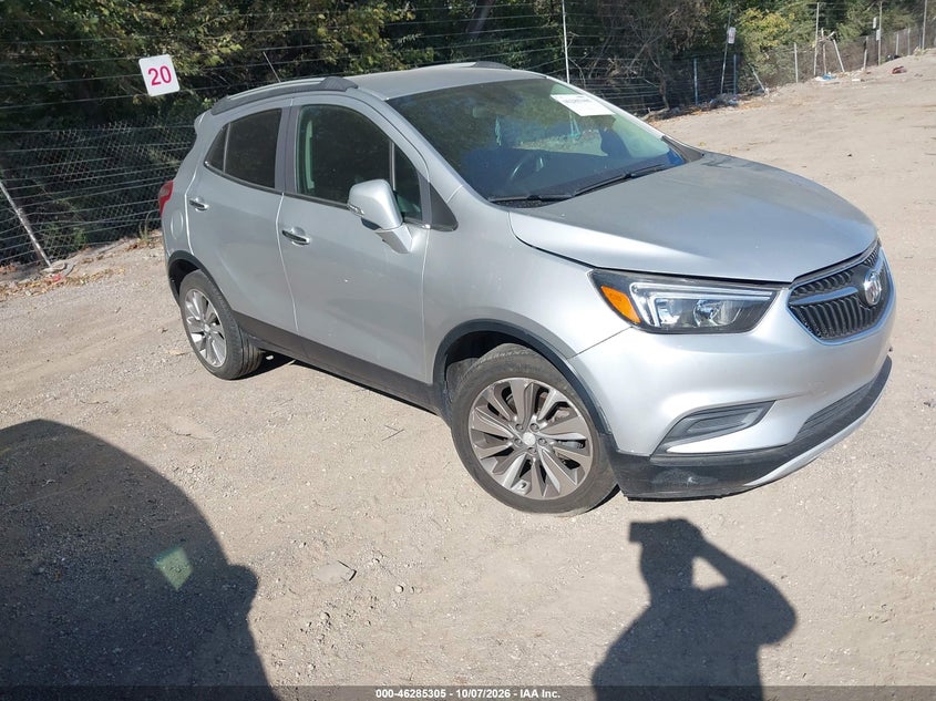 Vin: kl4cjasb8jb688683, lot: 46785450, buick encore preferred 20181
