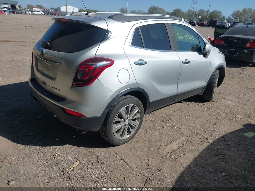 Vin: kl4cjasb8jb688683, lot: 46785450, buick encore preferred 20184