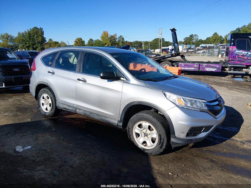 Vin: 2hkrm3h33gh509945, lot: 46785462, honda cr-v lx 20161