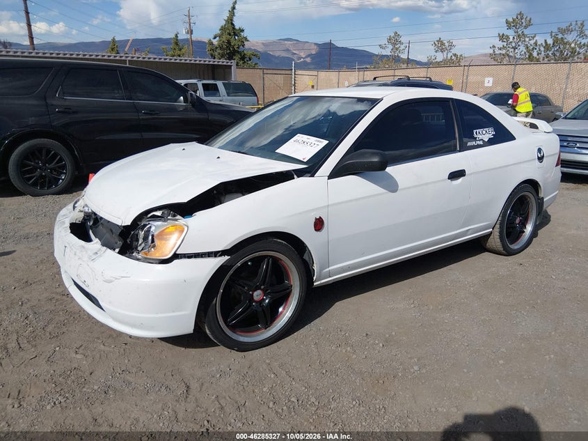 HONDA CIVIC 2001 VIN 1HGEM21571L026127