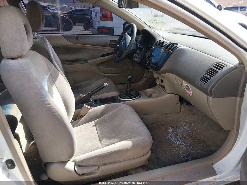 HONDA CIVIC 2001 VIN 1HGEM21571L026127