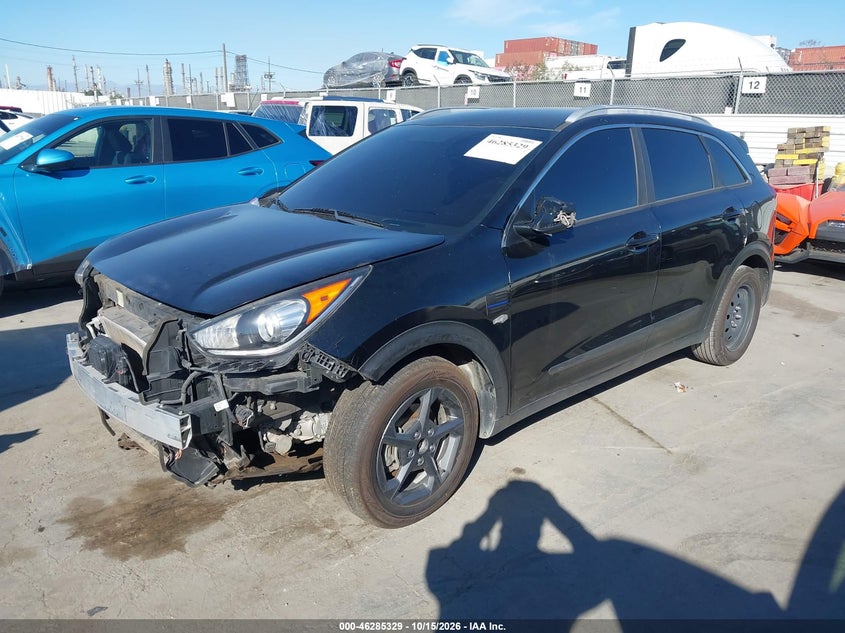 Vin: kndcb3lc5k5345352, lot: 46785475, kia niro lx 20192