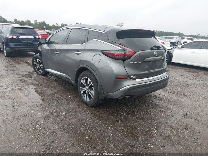 NISSAN MURANO 2020 VIN 5N1AZ2AJ0LN155311