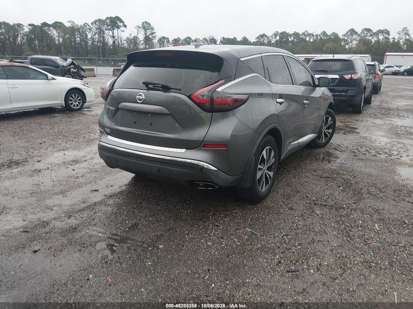 NISSAN MURANO 2020 VIN 5N1AZ2AJ0LN155311