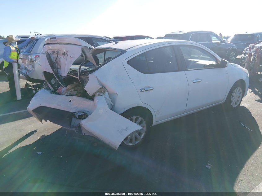Vin: 3n1cn7ap6hl813685, lot: 46785505, nissan versa 1.6 s/1.6 s+/1.6 sl/1.6 sv 20174