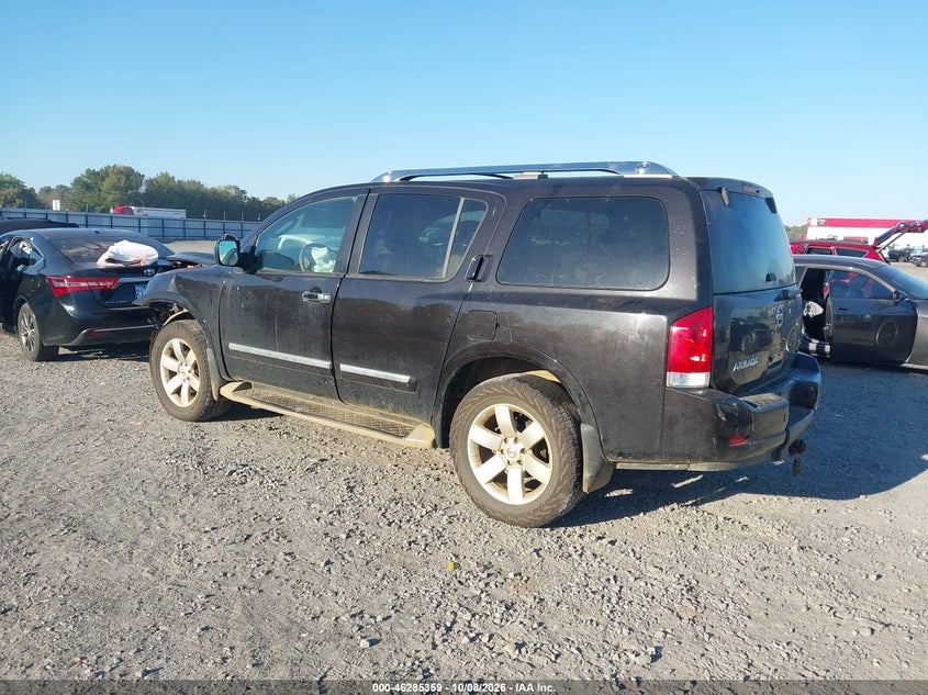 Vin: 5n1aa0nc0cn604896, lot: 46785506, nissan armada sl 20123