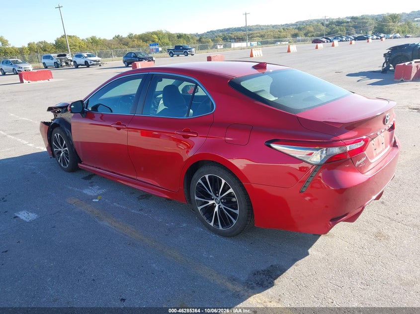 Vin: 4t1b11hk8ku217319, lot: 46785510, toyota camry se 20193