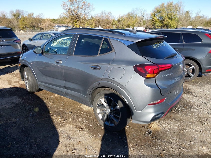 Vin: kl4mmdsl4mb128489, lot: 46785527, buick encore gx fwd select 20213