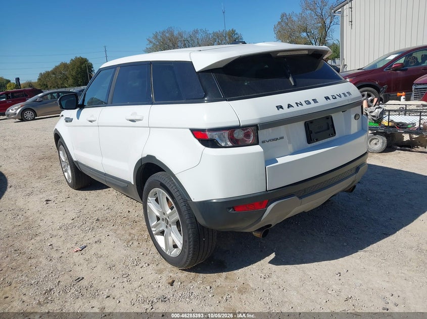 Vin: salvn2bg7dh802249, lot: 46785539, land rover range rover evoque pure 20133