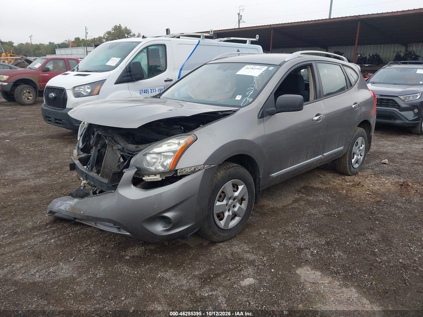 2015 Nissan Rogue Select S, Front End, IAAI, VIN JN8AS5MV0FW251290 — photo 2