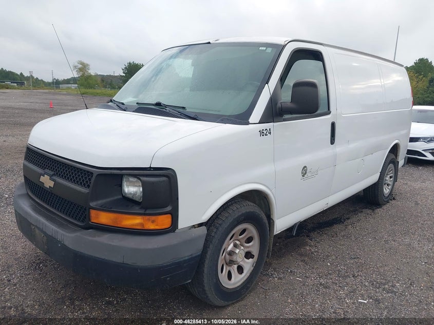 Vin: 1gcsgafx0c1106039, lot: 46785559, chevrolet express 1500 work van 20122