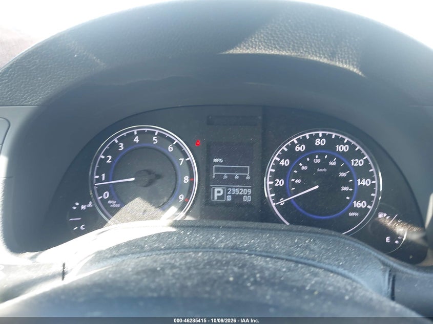INFINITI G25X 2011 VIN JN1DV6AR3BM653441