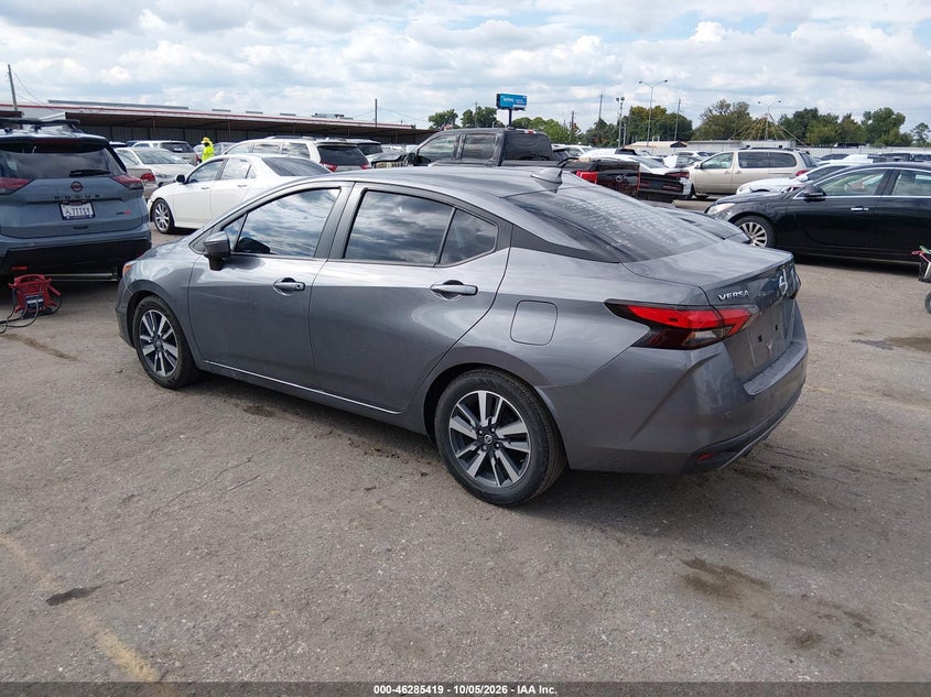 Vin: 3n1cn8ev5ll895402, lot: 46785565, nissan versa sv xtronic cvt 20203