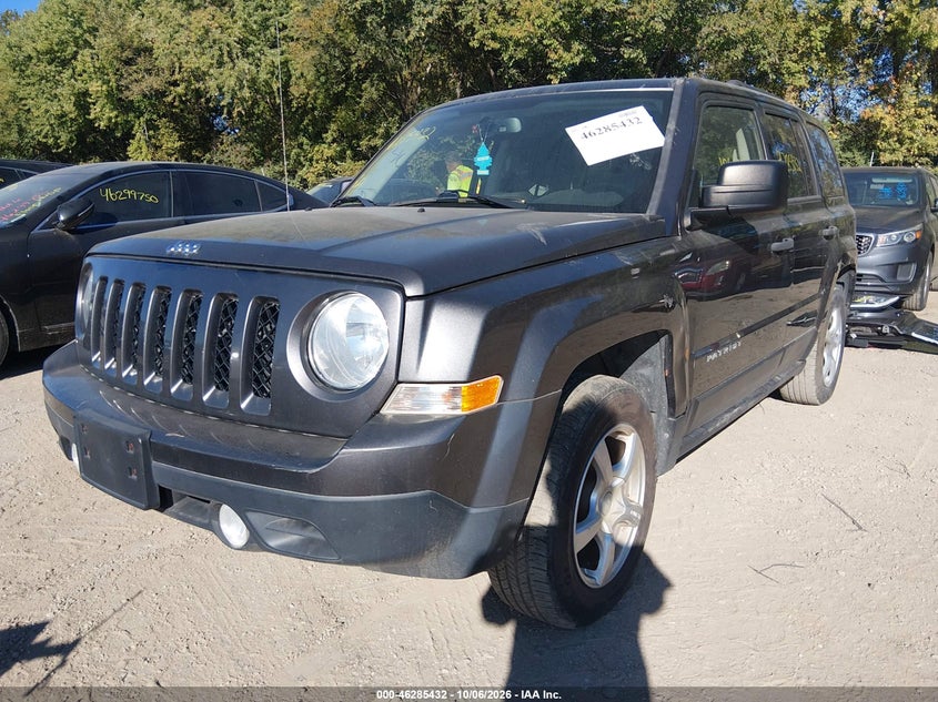 2016 Jeep Patriot Sport, Обычный износ, IAAI, VIN 1C4NJPBA9GD790872 — фото 2