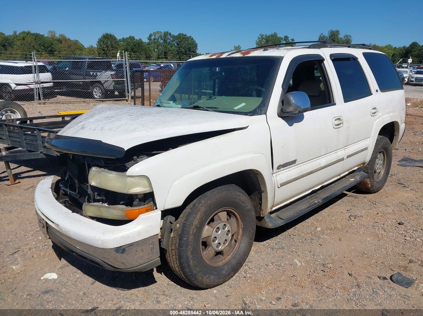2002 Chevrolet Tahoe Lt, Front End, IAAI, VIN 1GNEK13Z42J214333 — photo 2