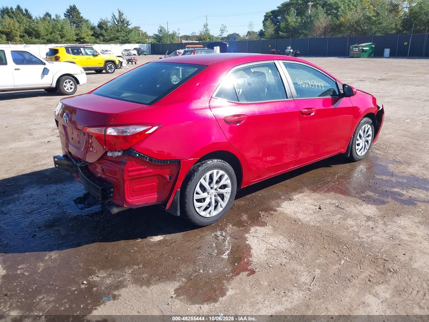 Vin: 2t1burhe1jc037373, lot: 46785590, toyota corolla le 20184