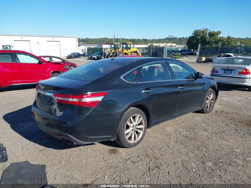 Vin: 4t1bk1eb4fu162312, lot: 46785597, toyota avalon xle 20154