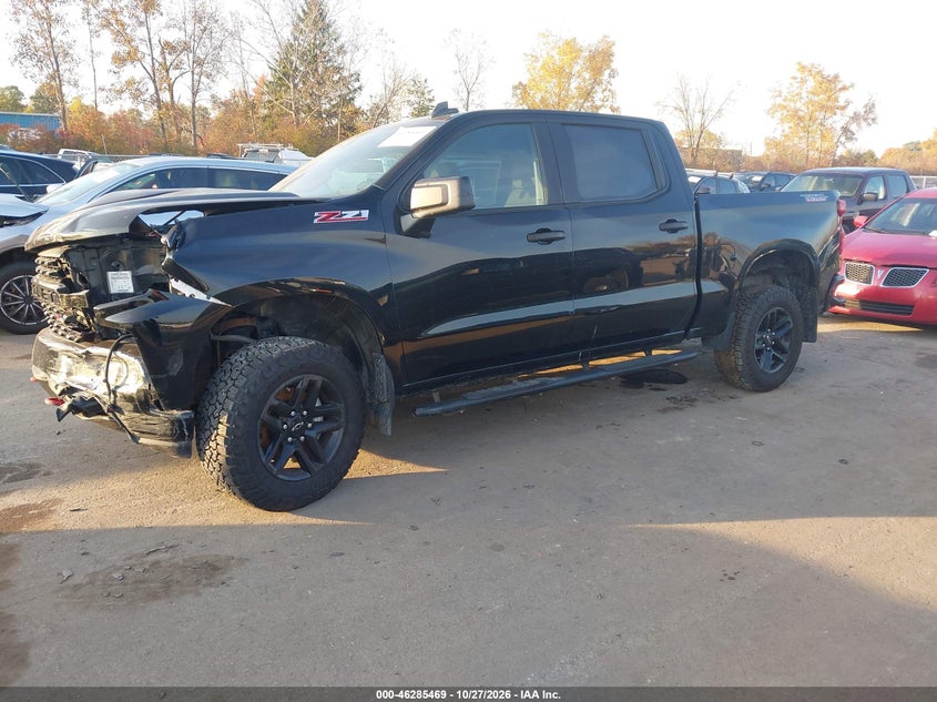 Vin: 3gcpycel0ng178117, lot: 46785615, chevrolet silverado 1500 ltd 20222