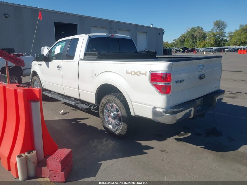 Vin: 1ftfx1ef5bke22359, lot: 46785620, ford f-150 lariat 20113