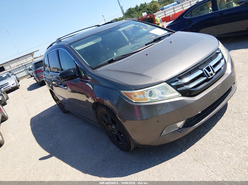 Vin: 5fnrl5h94bb087159, lot: 46785621, honda odyssey touring/touring elite 20111