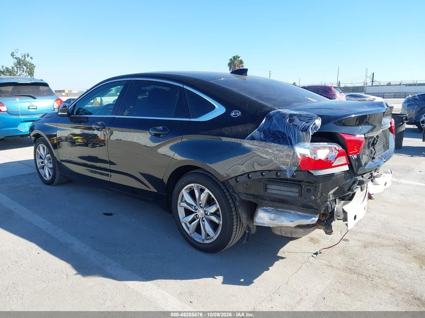 Vin: 2g1115s30g9122887, lot: 46785622, chevrolet impala 2lt 20163