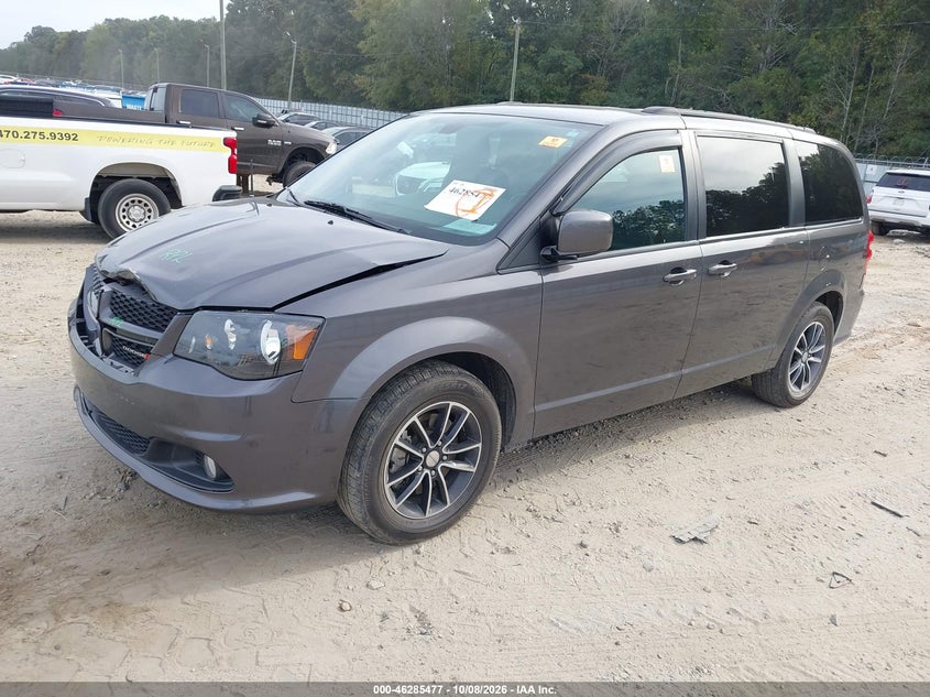 Vin: 2c4rdgeg6kr564092, lot: 46785623, dodge grand caravan gt 20192