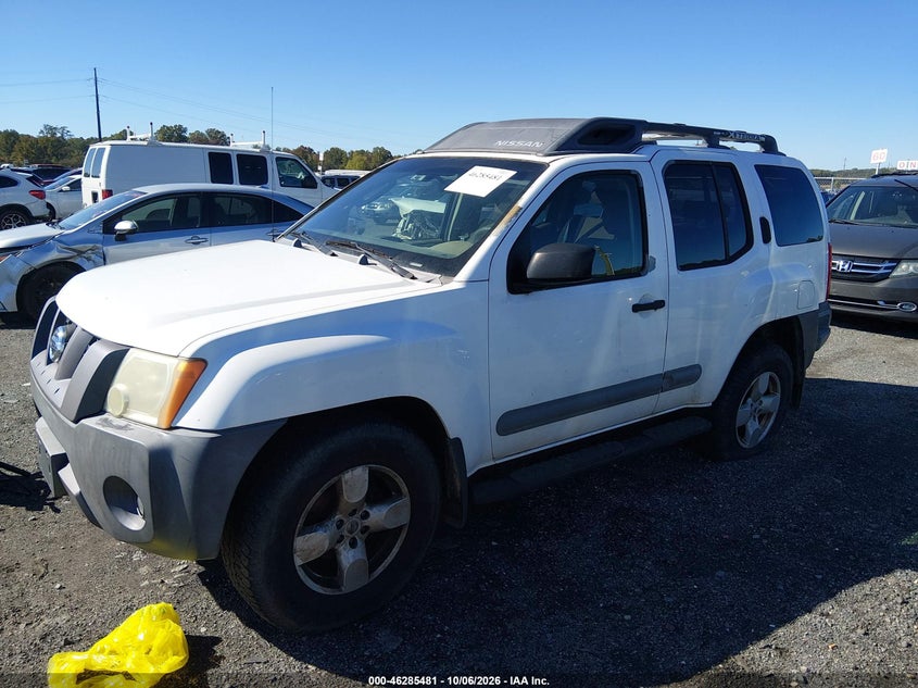 NISSAN XTERRA 2005 VIN 5N1AN08W45C653477