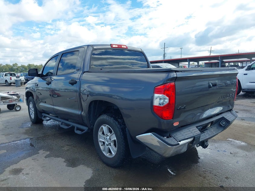 Vin: 5tfdw5f17hx649858, lot: 46785655, toyota tundra sr5 5.7l v8 20173