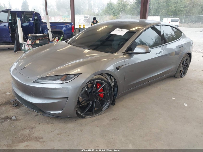 Vin: 5yj3e1etxtf215611, lot: 46785659, tesla model 3 performance all-wheel drive 20262