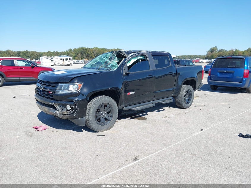Vin: 1gcgtden3m1120358, lot: 46785702, chevrolet colorado 4wd  short box z71 20212