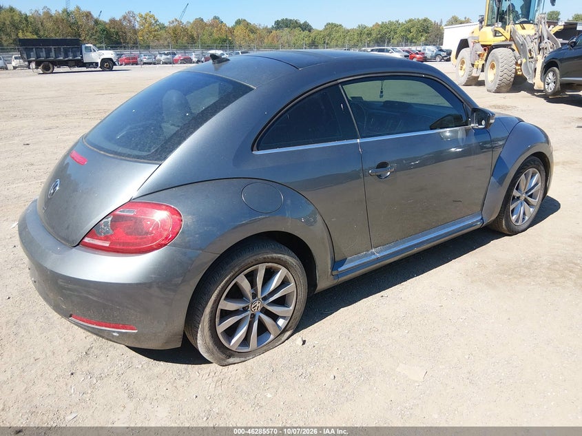 Vin: 3vwrl7at1em638937, lot: 46785716, volkswagen beetle 2.0l tdi 20144
