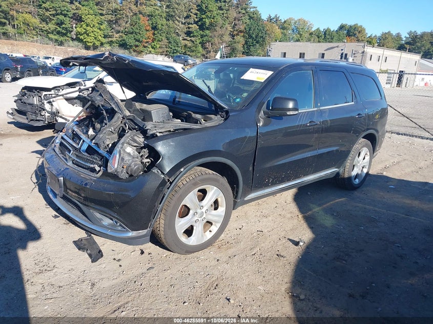 Vin: 1c4rdjdg8ec973318, lot: 46785737, dodge durango limited 20142
