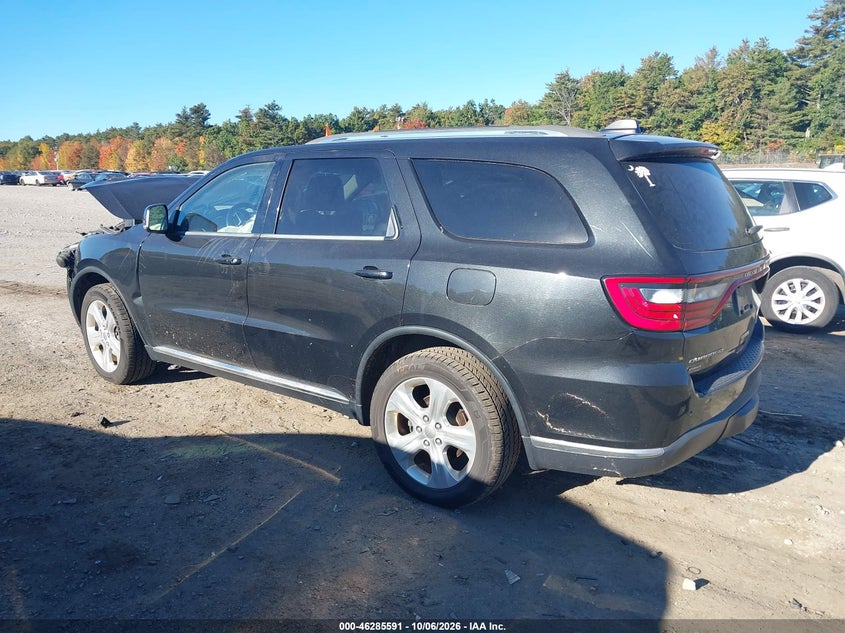 Vin: 1c4rdjdg8ec973318, lot: 46785737, dodge durango limited 20143