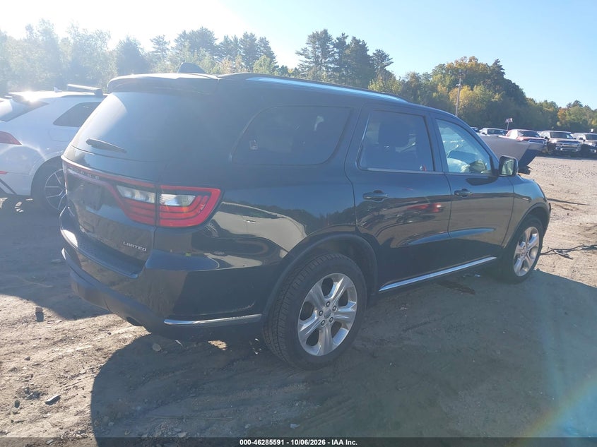 Vin: 1c4rdjdg8ec973318, lot: 46785737, dodge durango limited 20144