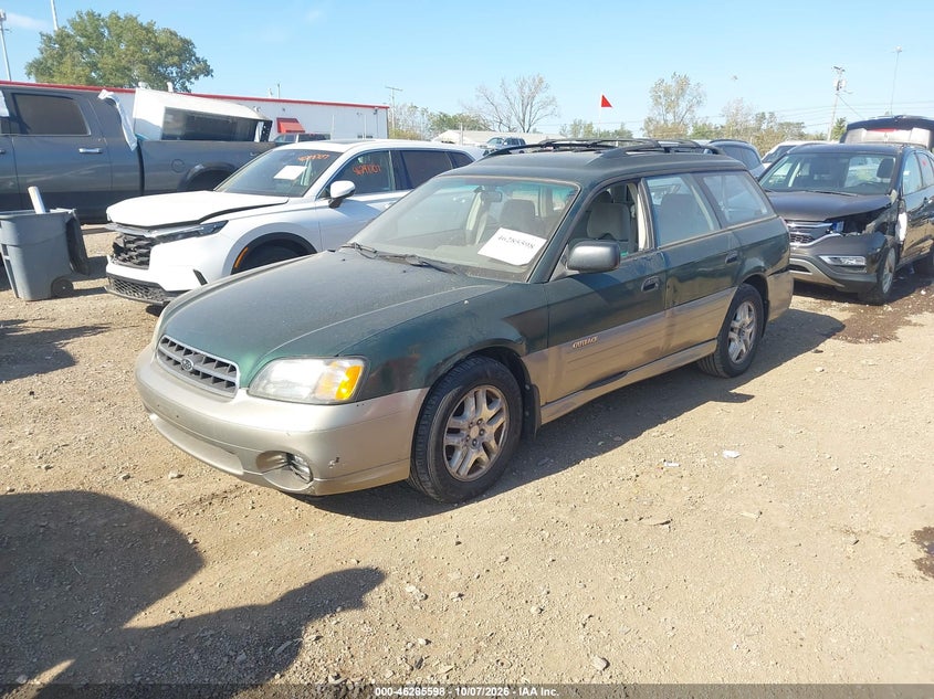 SUBARU OUTBACK 2002 VIN 4S3BH665427666442
