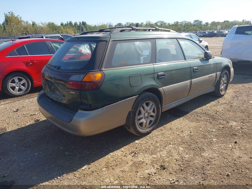 SUBARU OUTBACK 2002 VIN 4S3BH665427666442