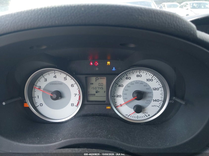 SUBARU IMPREZA 2012 VIN JF1GPAD66CH212587