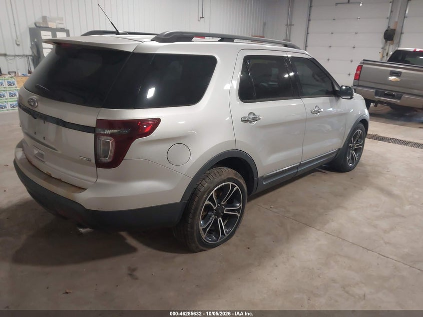 Vin: 1fm5k8gt9dgb83910, lot: 46785778, ford explorer sport 20134