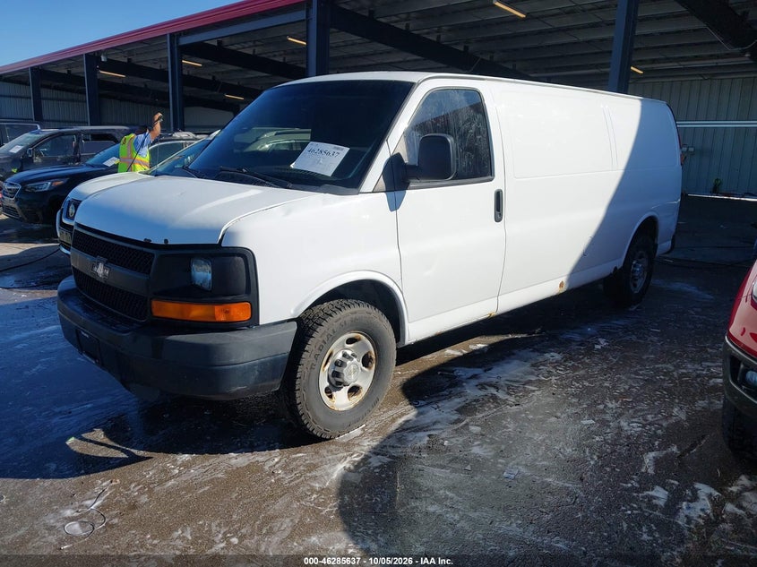 Vin: 1gczgucg2d1144751, lot: 46785783, chevrolet express 3500 work van 20132