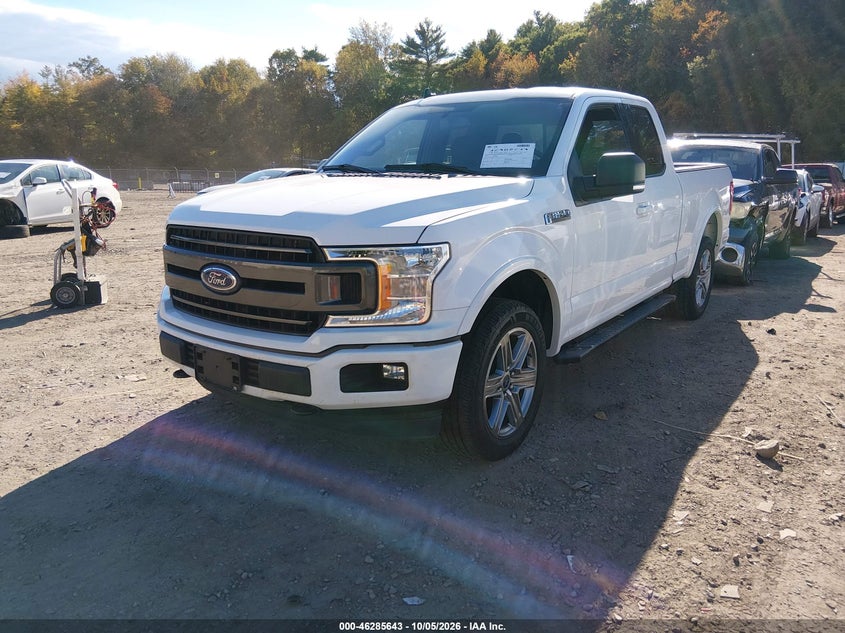 Vin: 1ftfx1e56kkc64055, lot: 46785789, ford f-150 xlt 20192