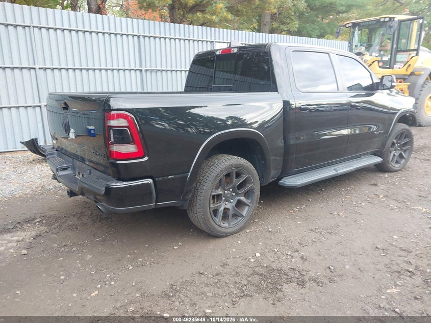 Vin: 1c6srfjtxnn166585, lot: 46785795, ram 1500 laramie  4x4 5'7 box 20224