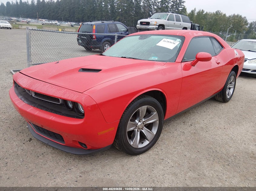 Vin: 2c3cdzag1fh855123, lot: 46785802, dodge challenger sxt 20152