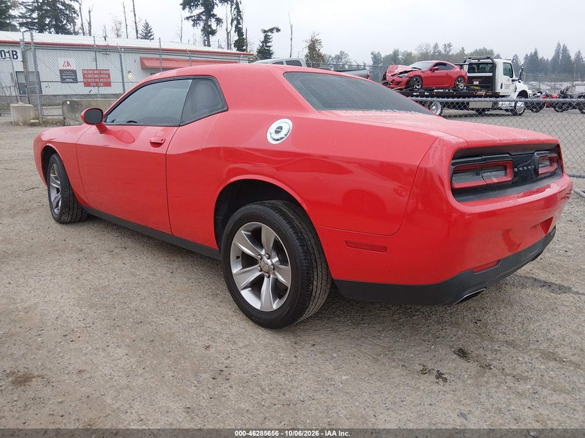 Vin: 2c3cdzag1fh855123, lot: 46785802, dodge challenger sxt 20153