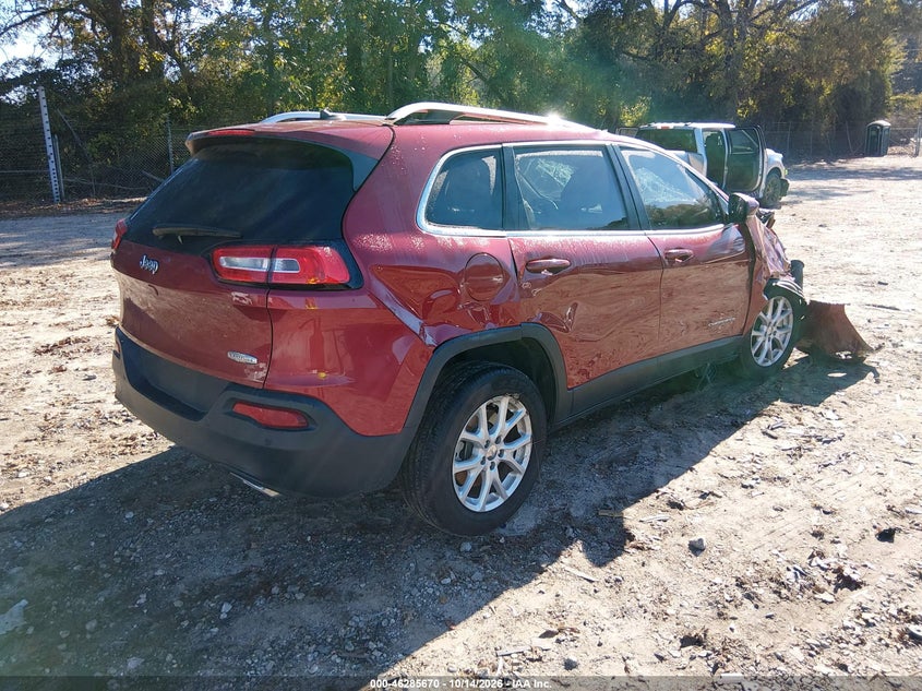 Vin: 1c4pjlcs5fw506522, lot: 46785816, jeep cherokee latitude 20154