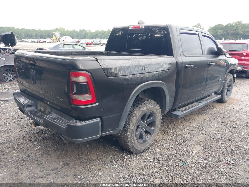 Vin: 1c6srflt4ln174160, lot: 46785832, ram 1500 rebel  4x4 5'7 box 20204