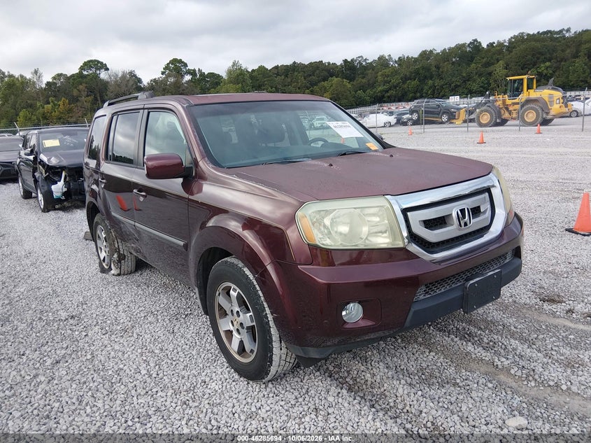 Vin: 5fnyf3h90bb035096, lot: 46785840, honda pilot touring 20111