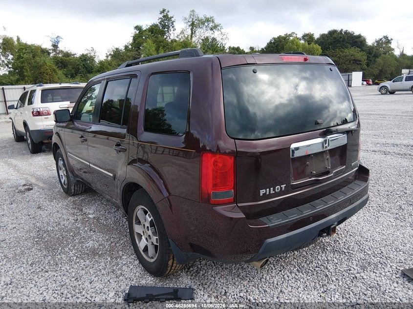 Vin: 5fnyf3h90bb035096, lot: 46785840, honda pilot touring 20113