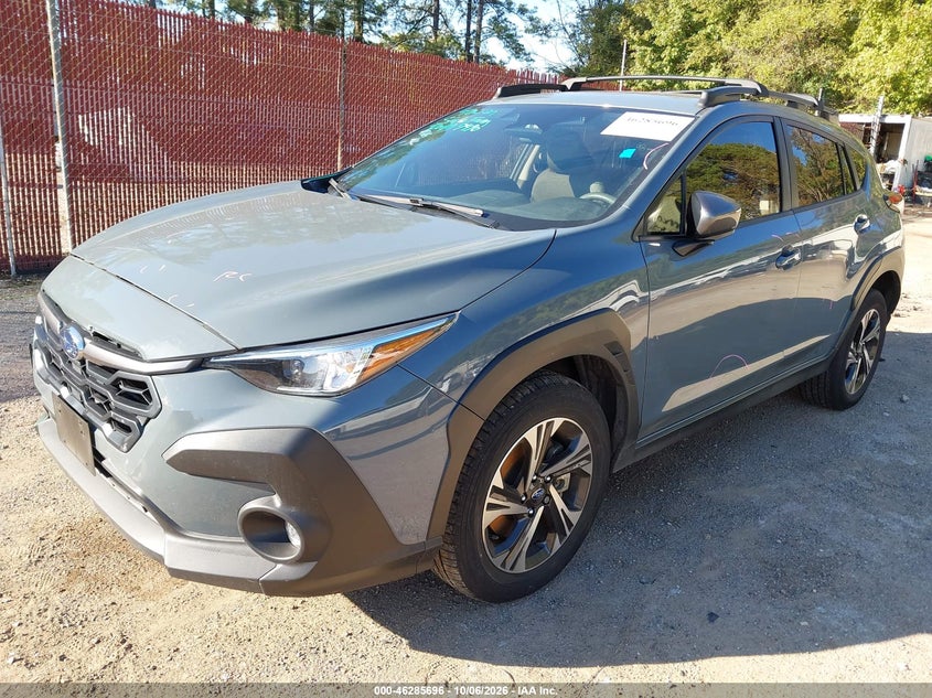 Vin: jf2guadc7r8879591, lot: 46785842, subaru crosstrek premium 20242